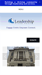 Mobile Screenshot of leadershippikespeak.org